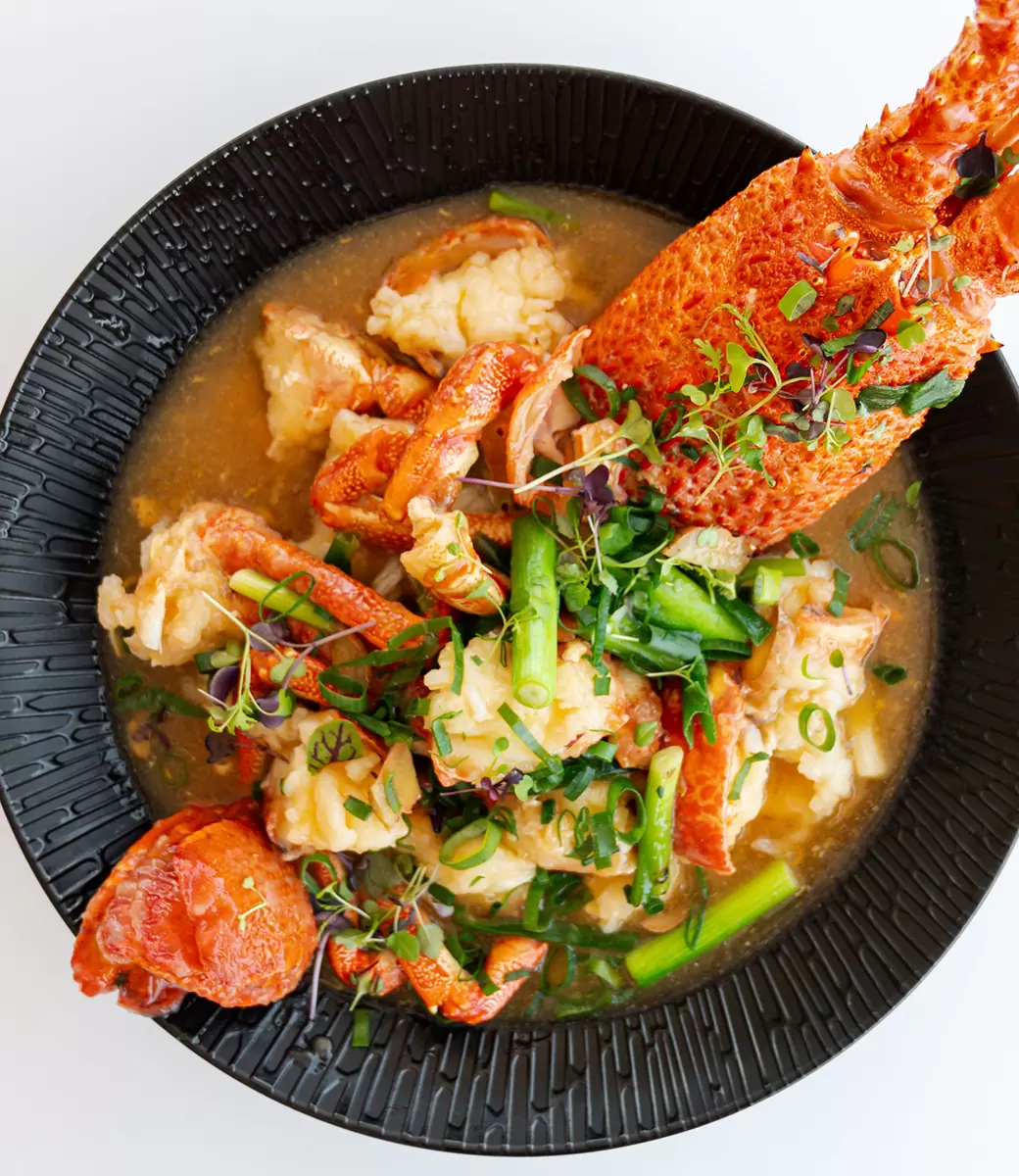 Ginger Shallots Live Southern Live Lobster