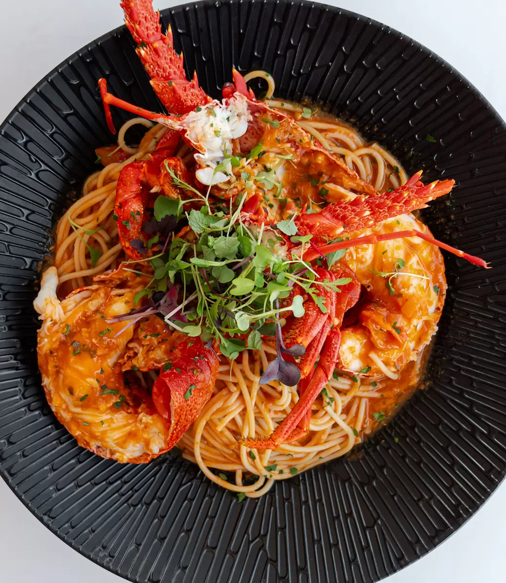 Live Lobster Spaghetti