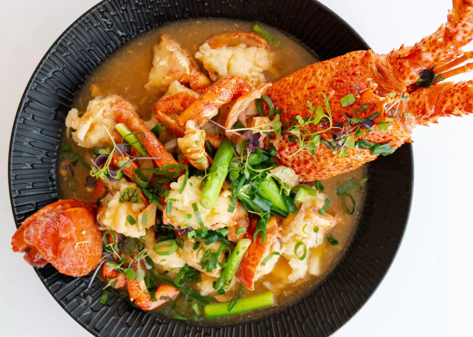 Photo Squid Inc Ginger Shallots Live Southern Lobster